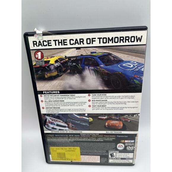 NASCAR 08 PlayStation 2 PS2 Video Game Tested - Picture 2 of 5